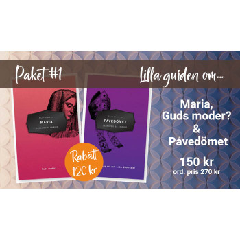 Paketpris: Maria - Guds moder? + Påvedömet