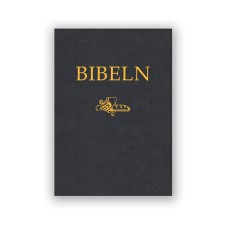 Kompaktbibel svart cabra (SFB15)
